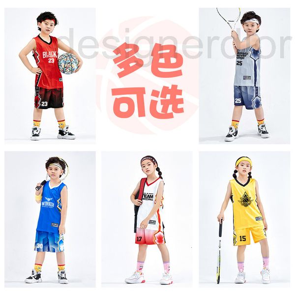 basketball sets designer children's basketball suit set group purchase sportswear a training team summer vest boys' and girls', Black;red
basketball sets designer children's basketball suit set group purchase sportswear a training team summer vest boys' and girls', Black;red