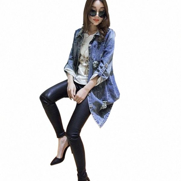 women's jackets women's jackets fashion spring autumn women long sleeve hole roll up jeans coat female casual vintage loose denim, Black;brown
women's jackets women's jackets fashion spring autumn women long sleeve hole roll up jeans coat female casual vintage loose denim, Black;brown