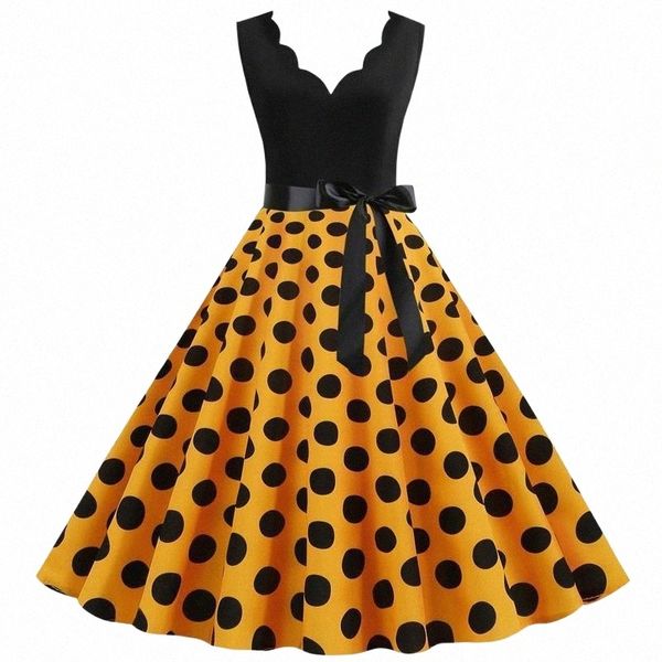 casual dresses casual dresses elegant polka dot vintage summer for women sleeveless deep v-neck print rockabilly party pinup dress plus size, Black;gray
casual dresses casual dresses elegant polka dot vintage summer for women sleeveless deep v-neck print rockabilly party pinup dress plus size, Black;gray