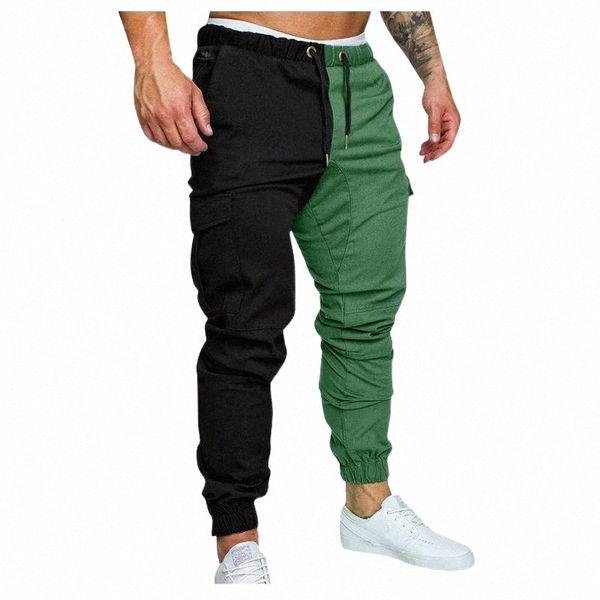 men's pants pantaloni sportivi da uomo patchwork casual fitness abbigliamento sportivo men's pants t15i#, Black
men's pants pantaloni sportivi da uomo patchwork casual fitness abbigliamento sportivo men's pants t15i#, Black