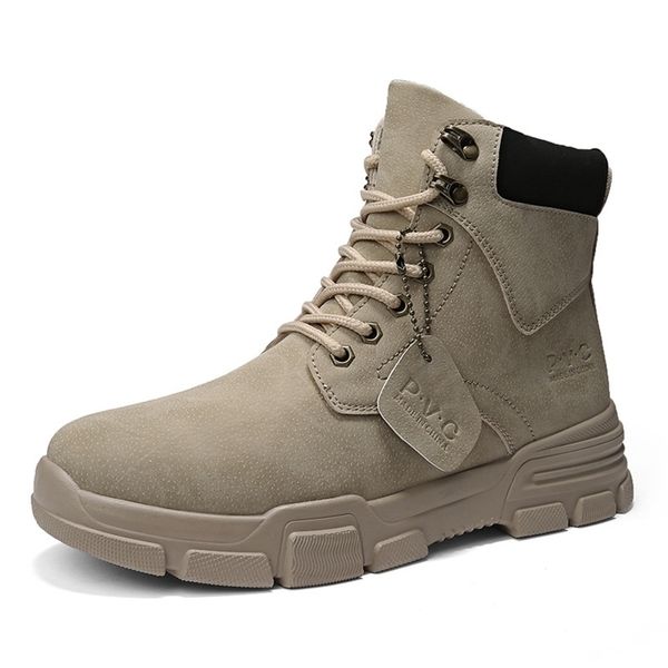 boots winter plush snow men warm outdoor waterproof work fashion non slip combat shoes casual platform ankle booties 220913, Black
boots winter plush snow men warm outdoor waterproof work fashion non slip combat shoes casual platform ankle booties 220913, Black