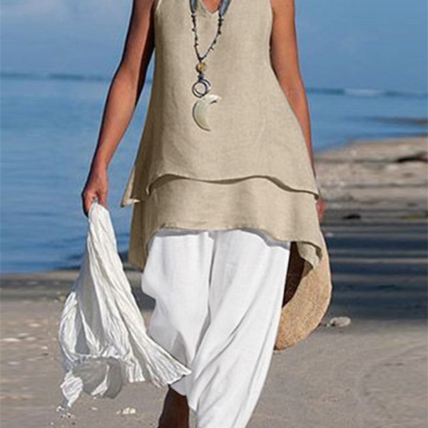women's two piece pants zanzea 2 piece sets casual loose matching sets summer urban tracksuit women sleeveless blouse trousers suits wi, White
women's two piece pants zanzea 2 piece sets casual loose matching sets summer urban tracksuit women sleeveless blouse trousers suits wi, White