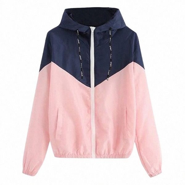 women's jackets women's jackets autumn windbreaker jacket long sleeve patchwork thin skin suits hooded zipper stitching outwear sp, Black;brown
women's jackets women's jackets autumn windbreaker jacket long sleeve patchwork thin skin suits hooded zipper stitching outwear sp, Black;brown