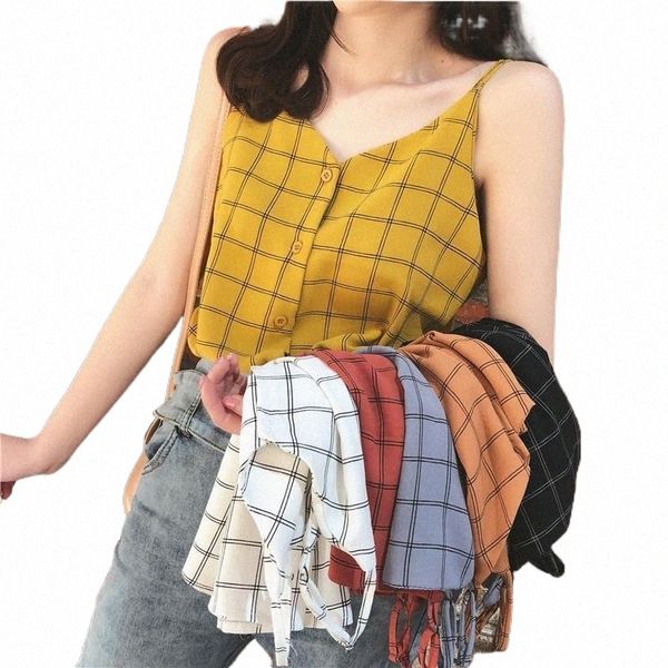 women's tanks & camis women's tanks & camis chiffon vintage plaid small camisole women vest summer wear loose sleeveless cami tank, White
women's tanks & camis women's tanks & camis chiffon vintage plaid small camisole women vest summer wear loose sleeveless cami tank, White
