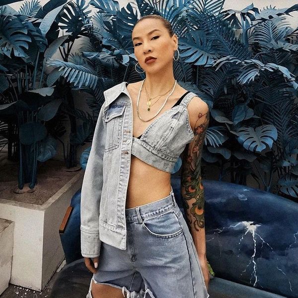 women's jackets women's jackets chicatwill 2022 women denim jacket harajuku stylish one sleeve irregular blouse i9eq#, Black;brown
women's jackets women's jackets chicatwill 2022 women denim jacket harajuku stylish one sleeve irregular blouse i9eq#, Black;brown