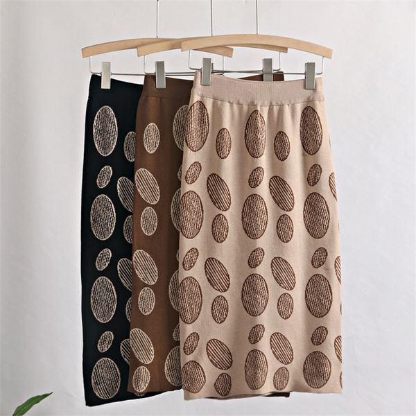 skirts gigogou polk dot jacquard knitted women sweater elastic high waist a line winter thick ladies warm bodycon 220913, Black
skirts gigogou polk dot jacquard knitted women sweater elastic high waist a line winter thick ladies warm bodycon 220913, Black