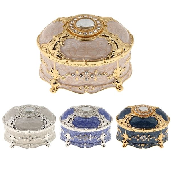 jewelry boxes luxury vintage metal ring trinket case bracelet pearl gift storage cosmetic hamper giftcaja 220912, Black;white
jewelry boxes luxury vintage metal ring trinket case bracelet pearl gift storage cosmetic hamper giftcaja 220912, Black;white