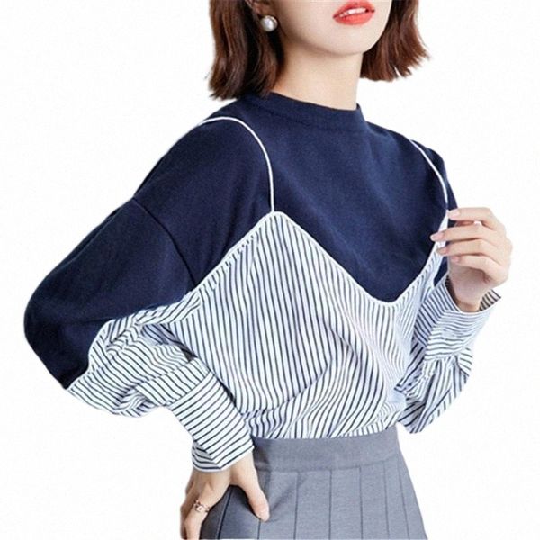 women's blouses & shirts women's blouses & shirts chikichi 2022 spring striped shirt long-sleeved loose fake two-piece splicing is, White
women's blouses & shirts women's blouses & shirts chikichi 2022 spring striped shirt long-sleeved loose fake two-piece splicing is, White