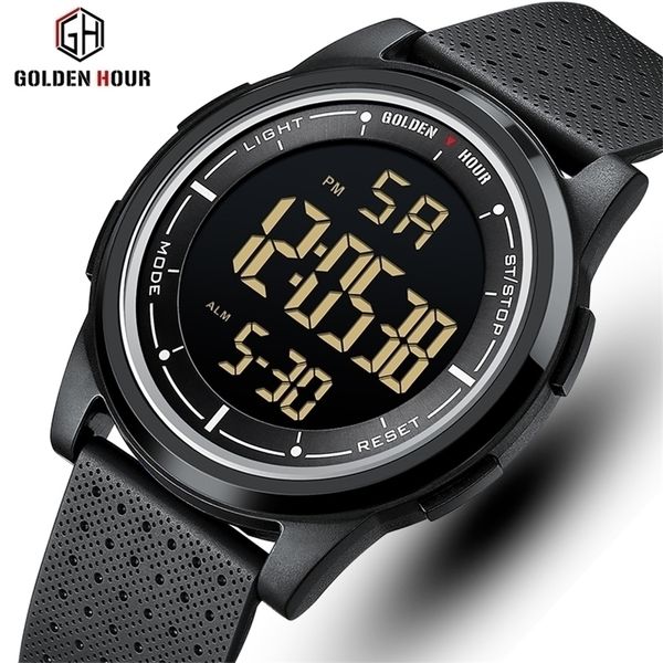 wristwatches goldenhour fashion outdoor sport watch men multifunction watches alarm clock chrono 5bar waterproof digital watch reloj hombre, Slivery;brown
wristwatches goldenhour fashion outdoor sport watch men multifunction watches alarm clock chrono 5bar waterproof digital watch reloj hombre, Slivery;brown