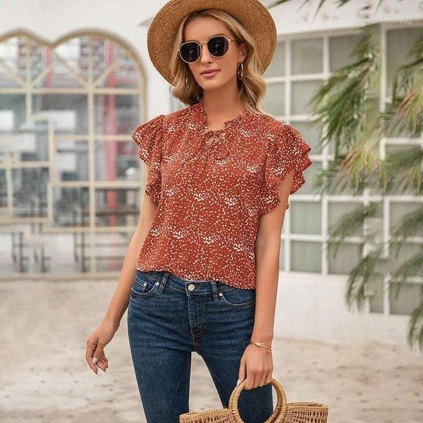 women's blouses & shirts women's blouses & shirts women blouse summer office ladies tie bowknot frilled collar dot round neck butt, White
women's blouses & shirts women's blouses & shirts women blouse summer office ladies tie bowknot frilled collar dot round neck butt, White
