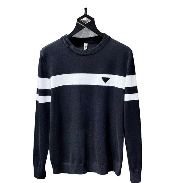 men's fashion sports sweater soft fabric comfortable sweatshirt colorblock horizontal stripe sweater, White;black
men's fashion sports sweater soft fabric comfortable sweatshirt colorblock horizontal stripe sweater, White;black