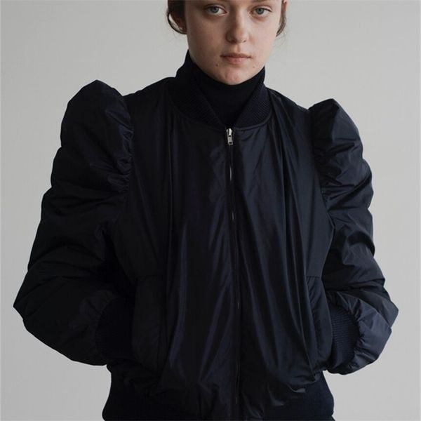 womens down parka jacket autumn and winter shoulder pads zipper thin warm fashion casual 220912, Black
womens down parka jacket autumn and winter shoulder pads zipper thin warm fashion casual 220912, Black