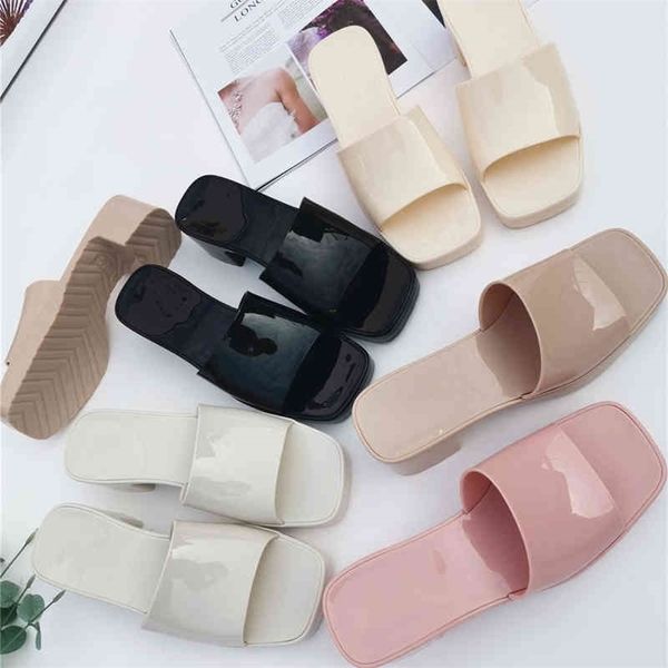 slippers women's family high heel flip flop women's slippers thick sole jelly shoes original 75% off outlet online, Black
slippers women's family high heel flip flop women's slippers thick sole jelly shoes original 75% off outlet online, Black