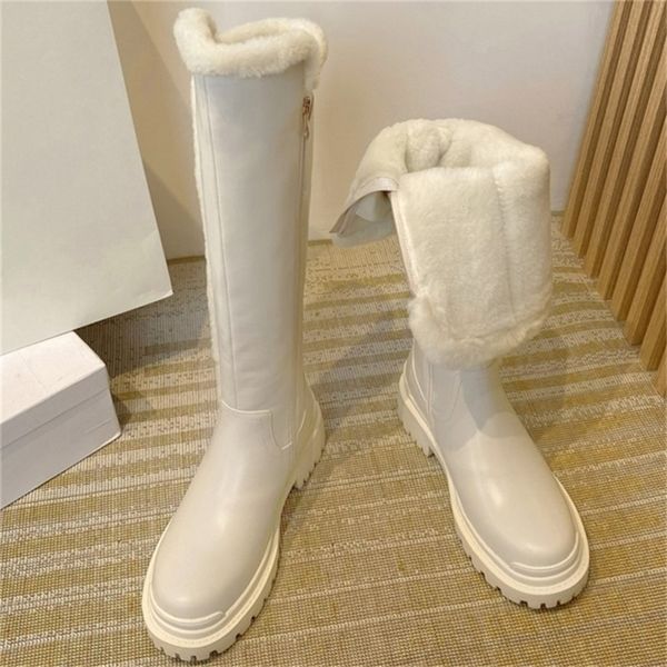 boots dilalula fashion full cow leather knee high women back zip thick fur warm winter snow western lady 220913, Black
boots dilalula fashion full cow leather knee high women back zip thick fur warm winter snow western lady 220913, Black