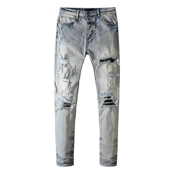 fashion street cowboy casual pants micro elastic cotton youth light blue splash paint tight jeans anniris hole breaking patch cloth trend le
fashion street cowboy casual pants micro elastic cotton youth light blue splash paint tight jeans anniris hole breaking patch cloth trend le