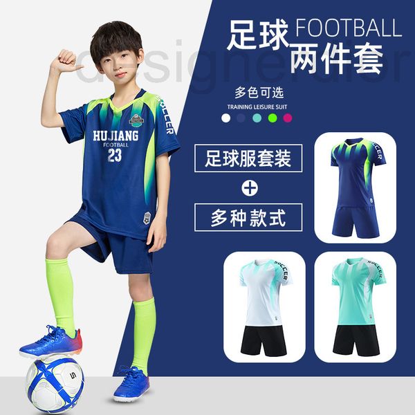 soccer sets/tracksuits designer children's football uniform boys' and girls' primary school students' short sleeve cloth, Black
soccer sets/tracksuits designer children's football uniform boys' and girls' primary school students' short sleeve cloth, Black