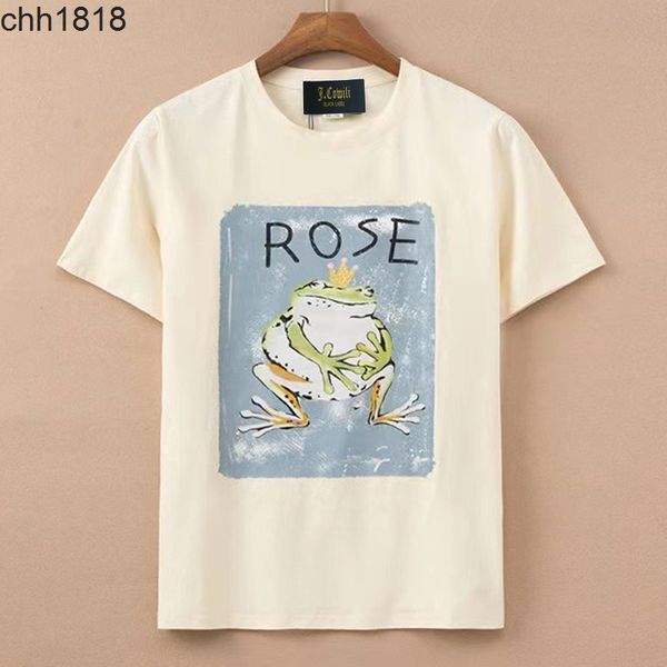 juskoli's new zoo series frog oil painting women's t-shirt in summer 21 loose large women's wear lovers' wear, White
juskoli's new zoo series frog oil painting women's t-shirt in summer 21 loose large women's wear lovers' wear, White
