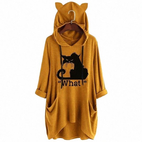 women's hoodies & sweatshirts women's hoodies & sweatshirts cat ear hooded women autumn winter print long sleeves sweatshirt fall, Black
women's hoodies & sweatshirts women's hoodies & sweatshirts cat ear hooded women autumn winter print long sleeves sweatshirt fall, Black