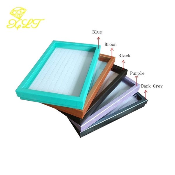 jewelry boxes 100 slot black velvet sponge ring display box cardboard storage case holder showcase cufflink tray with lid 220912, Black;white
jewelry boxes 100 slot black velvet sponge ring display box cardboard storage case holder showcase cufflink tray with lid 220912, Black;white