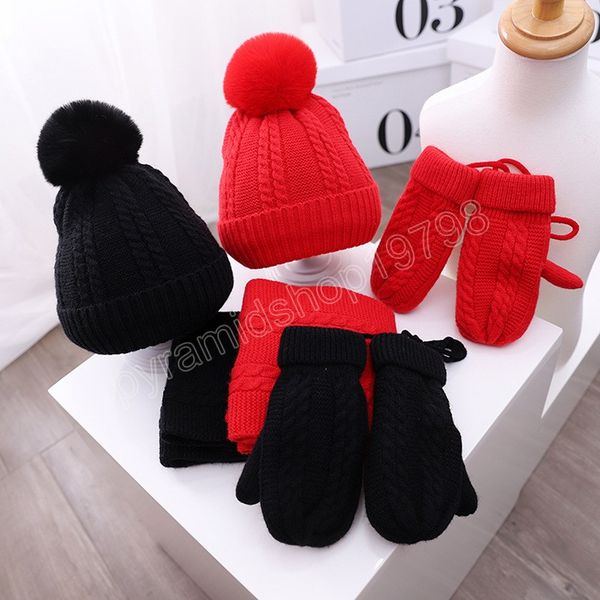 3pcs winter baby hat scarf gloves set plush lining warm kids beanie neck warmer snow outdoor children caps for girls boys 1-5y, Yellow
3pcs winter baby hat scarf gloves set plush lining warm kids beanie neck warmer snow outdoor children caps for girls boys 1-5y, Yellow