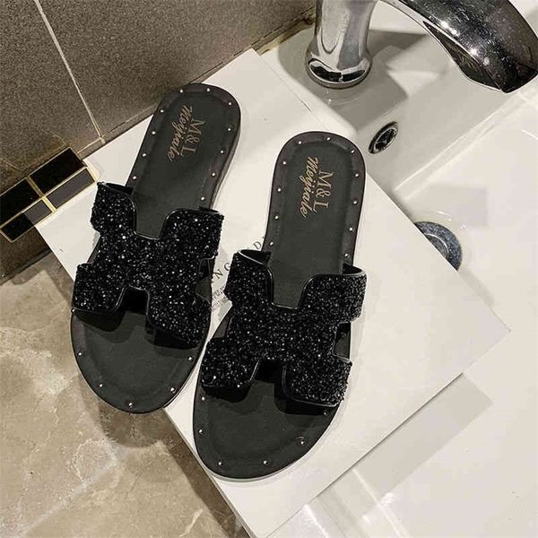 slippers summer slippers women sandals beach shoes women wild rhinestone outdoor breathable non-slip 75% off outlet online, Black
slippers summer slippers women sandals beach shoes women wild rhinestone outdoor breathable non-slip 75% off outlet online, Black