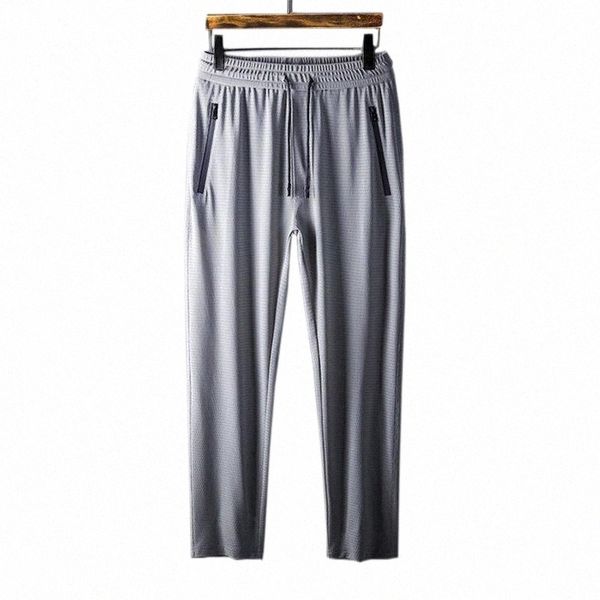 men's pants men's pants ice silk mesh casual sports men summer thin elastic waist trendy straight breathable sweatpants slim trous, Black
men's pants men's pants ice silk mesh casual sports men summer thin elastic waist trendy straight breathable sweatpants slim trous, Black