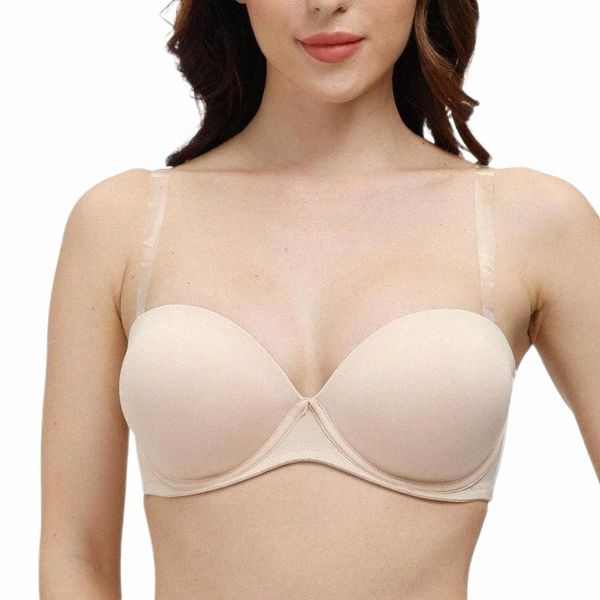 bras bras yandw strapless bra convertible ladies adjusted straps underwire padded push up brassiere plunge solid for women t010#, Red;black
bras bras yandw strapless bra convertible ladies adjusted straps underwire padded push up brassiere plunge solid for women t010#, Red;black