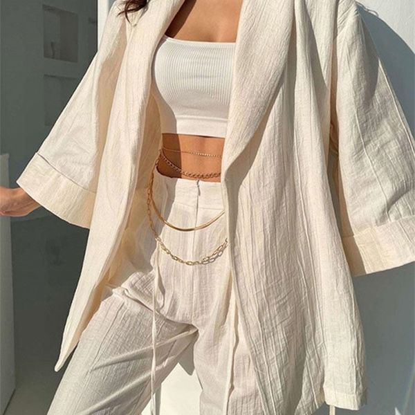 women's two piece pants women casual tracksuit pants set long sleeve loose shirt and high waist pants two piece set summer trousers ou, White
women's two piece pants women casual tracksuit pants set long sleeve loose shirt and high waist pants two piece set summer trousers ou, White