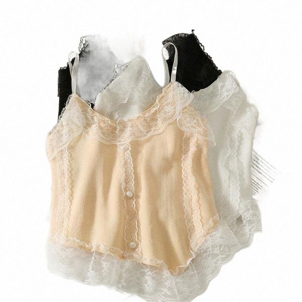 women's tanks & camis women's tanks & camis yornmona lace patchwork women three buttons slim underwear strap short female f7cn#, White
women's tanks & camis women's tanks & camis yornmona lace patchwork women three buttons slim underwear strap short female f7cn#, White