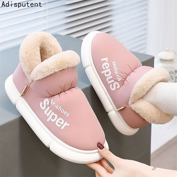 slippers winter home slippers women boots plush shoes men thick platform footwear famale warm cotton boots couple ladies slippers 220913, Black
slippers winter home slippers women boots plush shoes men thick platform footwear famale warm cotton boots couple ladies slippers 220913, Black