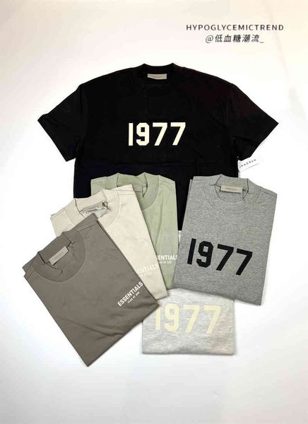 designer short sleeve t shirt spot fear of godessentilass 22ss new 1977 flocking short sleeve t-shirt slsb, White;black
designer short sleeve t shirt spot fear of godessentilass 22ss new 1977 flocking short sleeve t-shirt slsb, White;black