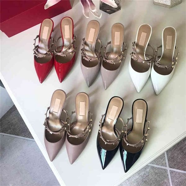 slippers women's shoes pointed toe pumps genuine leather ladies sandals luxury brands shoes for women sell thin heels shoes 75% off out, Black
slippers women's shoes pointed toe pumps genuine leather ladies sandals luxury brands shoes for women sell thin heels shoes 75% off out, Black