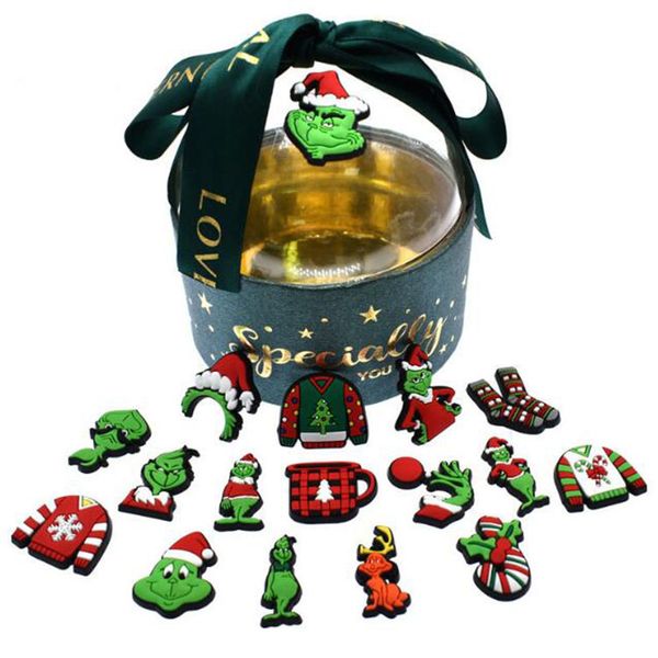 new arrived cartoon christmas theme croc shoe charms clog garden shoes flower bracelet wristband decoration gift, White;pink
new arrived cartoon christmas theme croc shoe charms clog garden shoes flower bracelet wristband decoration gift, White;pink