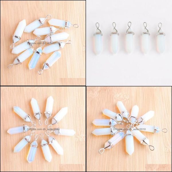 pendant necklaces natural opal gemstone hexagonal pendant prism point healing charm beads for necklaces earrings jewelry dhseller2010 dhya4, Silver
pendant necklaces natural opal gemstone hexagonal pendant prism point healing charm beads for necklaces earrings jewelry dhseller2010 dhya4, Silver