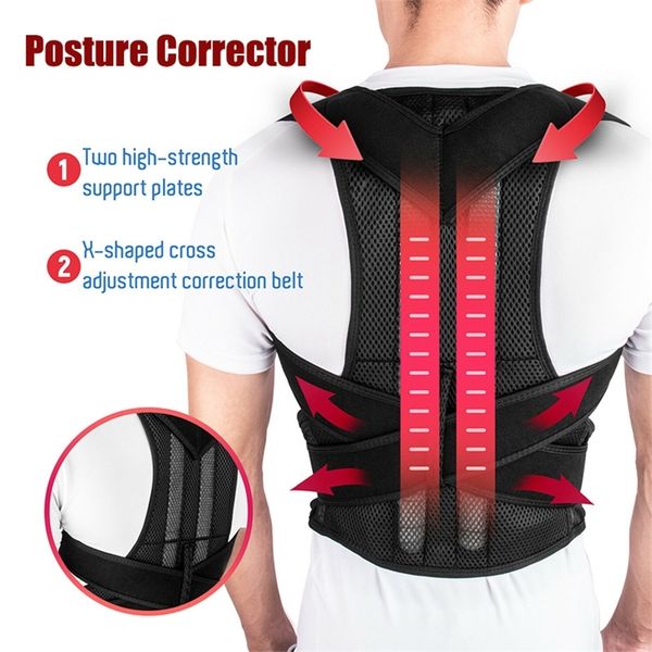 body braces supports shoulder adjustable back pain posture corrector belt clavicle corset spine lumbar orthopedic 220913
body braces supports shoulder adjustable back pain posture corrector belt clavicle corset spine lumbar orthopedic 220913