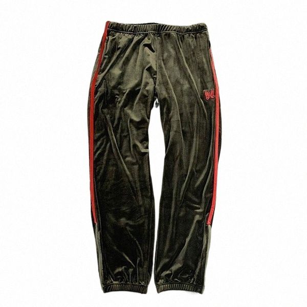 men's pants men's pants awge needles velvet trousers casual butterfly embroidery men women zipper webbing 72k2#, Black
men's pants men's pants awge needles velvet trousers casual butterfly embroidery men women zipper webbing 72k2#, Black
