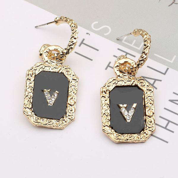 designer earrings lu letter ear cuff big circle diamonds brand jewelry vintage women earings circular square hoop, Silver
designer earrings lu letter ear cuff big circle diamonds brand jewelry vintage women earings circular square hoop, Silver
