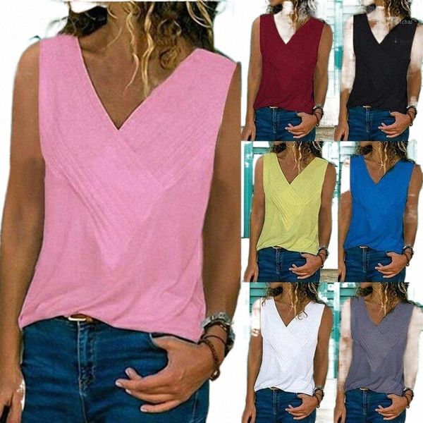 women's tanks & camis women's tanks & camis summer sleeveless v-neck vest plus size t-shirt clothes tank crop x5sn#, White
women's tanks & camis women's tanks & camis summer sleeveless v-neck vest plus size t-shirt clothes tank crop x5sn#, White