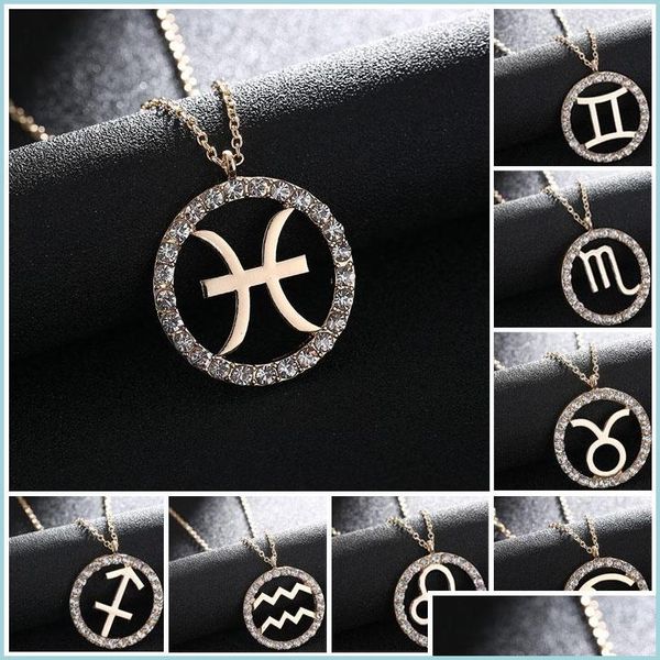 pendant necklaces 18k gold zodiac sign round pendant necklace aries gemini libra 12 constellation classic diamond jewelry d mjfashion dhjbo, Silver
pendant necklaces 18k gold zodiac sign round pendant necklace aries gemini libra 12 constellation classic diamond jewelry d mjfashion dhjbo, Silver