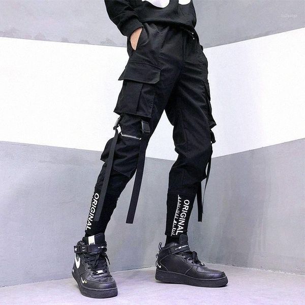 men's pants men's pants cargo men joggers sweatpants ribbons pockets harem pencil casual hip hop streetwear male slim fit tactical, Black
men's pants men's pants cargo men joggers sweatpants ribbons pockets harem pencil casual hip hop streetwear male slim fit tactical, Black