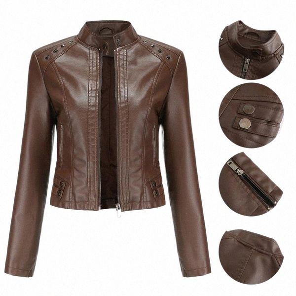 women's jackets women's jackets women casual leather cool short coat spring autumn long sleeved faux jacket female punk outwear bi, Black;brown
women's jackets women's jackets women casual leather cool short coat spring autumn long sleeved faux jacket female punk outwear bi, Black;brown