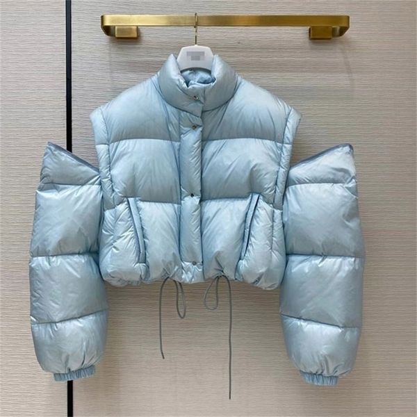 womens down parkas winter women jacket sleeves detachable vest coat fashion short stand collar sleeveless puffer female warm 220912, Black
womens down parkas winter women jacket sleeves detachable vest coat fashion short stand collar sleeveless puffer female warm 220912, Black