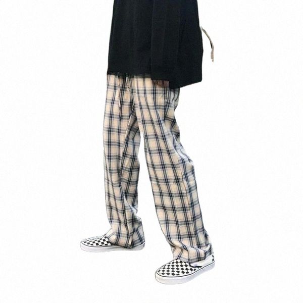 men's pants men's pants laid men streetwear harajuku baggy fashion wide leg checked trousers korean style summer loose -40 z1xf#, Black
men's pants men's pants laid men streetwear harajuku baggy fashion wide leg checked trousers korean style summer loose -40 z1xf#, Black