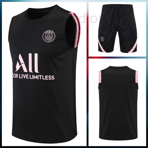 soccer sets/tracksuits designer 22-23 paris black vest jerseys football training clothes mgpt
soccer sets/tracksuits designer 22-23 paris black vest jerseys football training clothes mgpt