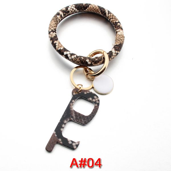 wrist bracelet keychain key rings by acrylic with pu leather contactless party favor door opener, Silver
wrist bracelet keychain key rings by acrylic with pu leather contactless party favor door opener, Silver