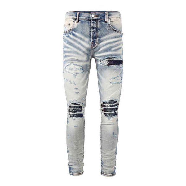 fashion street cowboy casual pants micro elastic cotton youth light blue splash paint tight jeans anniris hole breaking patch cloth trend le
fashion street cowboy casual pants micro elastic cotton youth light blue splash paint tight jeans anniris hole breaking patch cloth trend le