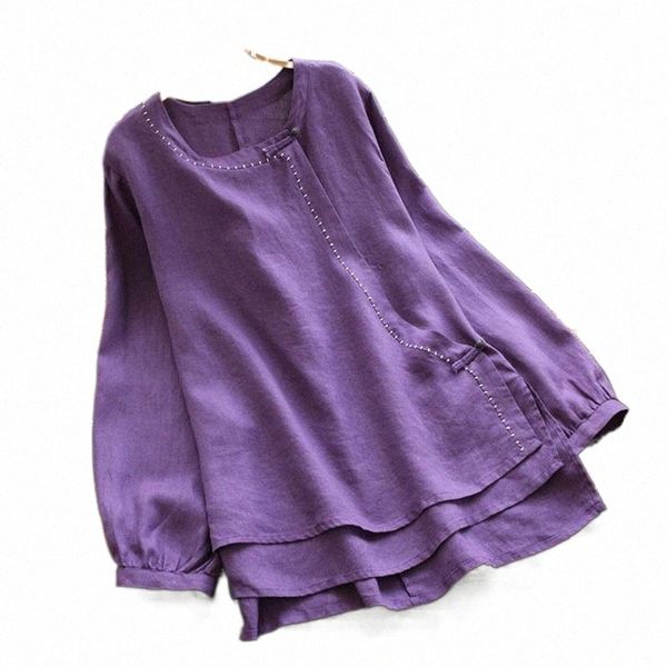 women's blouses & shirts women's blouses & shirts johnature chinese style for women spring casual vintage 2022 o-neck solid color, White
women's blouses & shirts women's blouses & shirts johnature chinese style for women spring casual vintage 2022 o-neck solid color, White