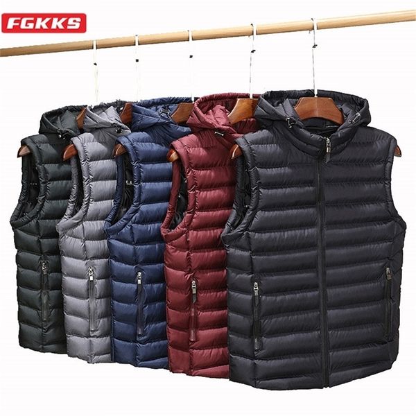 men's vests fgkks men hoodies vest casual brand men's harajuku style solid color vest turn-down collar fashion vest coat male 2209, Black;white
men's vests fgkks men hoodies vest casual brand men's harajuku style solid color vest turn-down collar fashion vest coat male 2209, Black;white