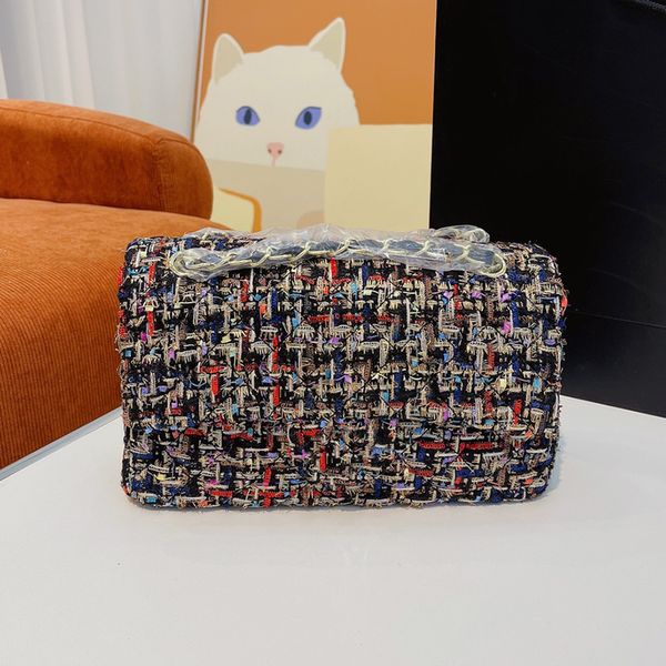 22a f/w womens tweed double flap quilted bags two-tone color gold metal metalasse chain crossbody shoulder turn lock designer rectangle hand
22a f/w womens tweed double flap quilted bags two-tone color gold metal metalasse chain crossbody shoulder turn lock designer rectangle hand