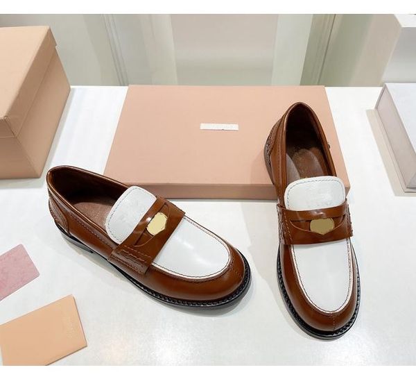 loafers 2022 shoes miu women stitching new gold shallow mouth nose retro ladies banquet wedding vacation leather flat shoes eggi, Black
loafers 2022 shoes miu women stitching new gold shallow mouth nose retro ladies banquet wedding vacation leather flat shoes eggi, Black